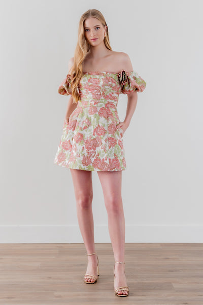 Lei in Garden Party Brocade
